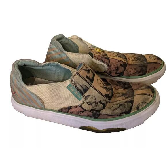 Andy Warhol Royal Elastics Women's Shoes Size 5 Slip On - Picture 1 of 8